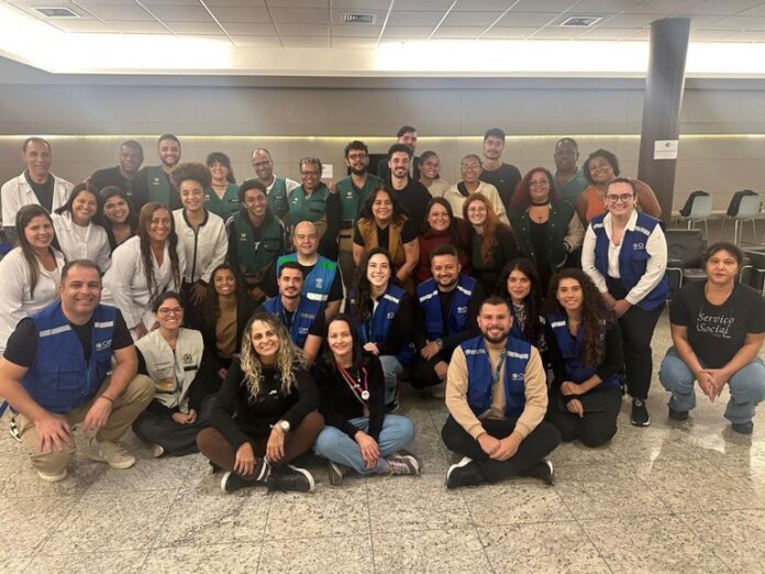 Governo Federal acolhe 88 repatriados em nova operação humanitária em Confins (MG)